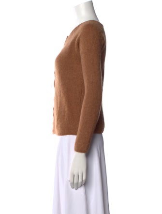La Maille Sezane Kid Mohair Crew Neck Sweater