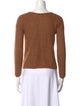 La Maille Sezane Kid Mohair Crew Neck Sweater