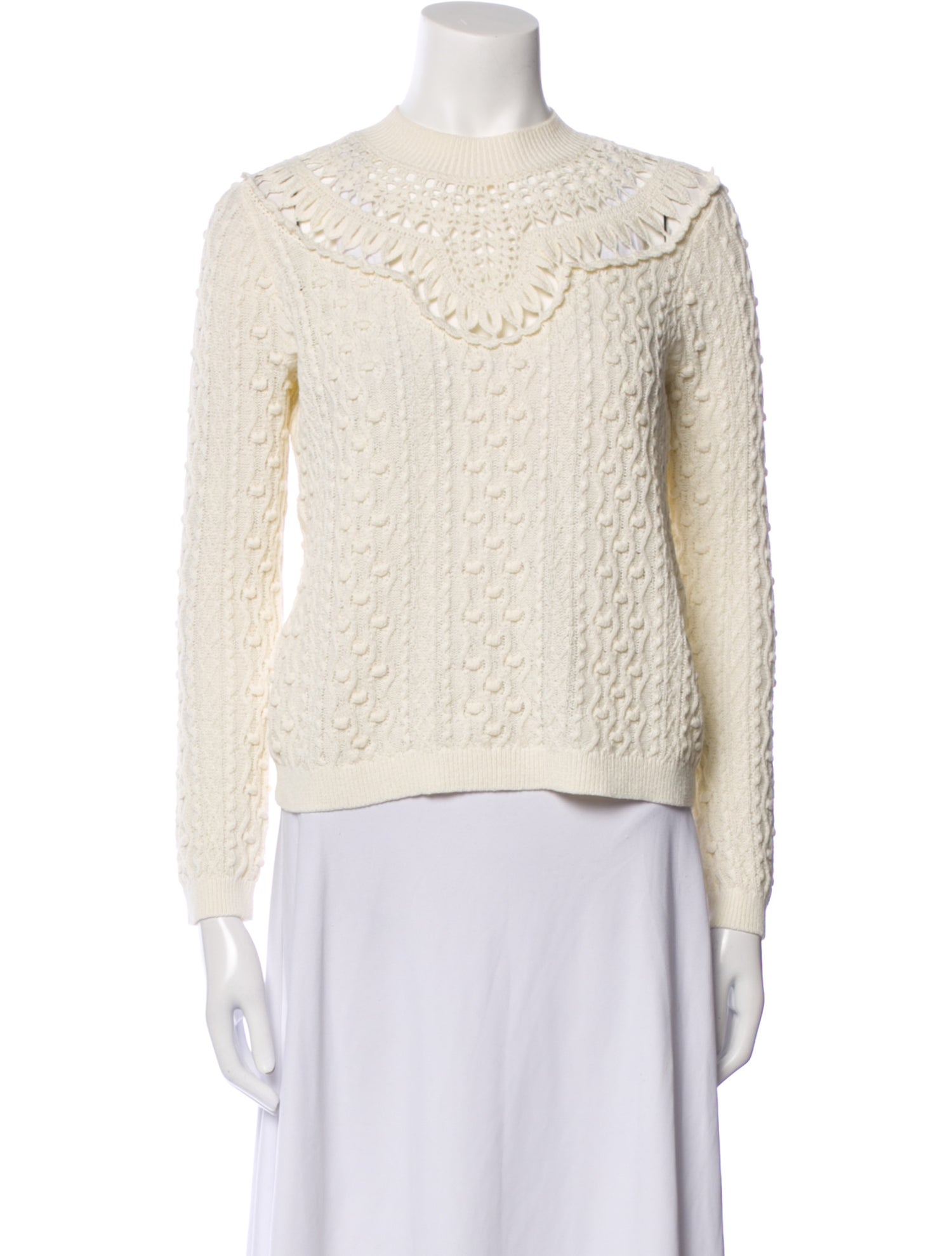 La Maille Sezane Crew Neck Sweater