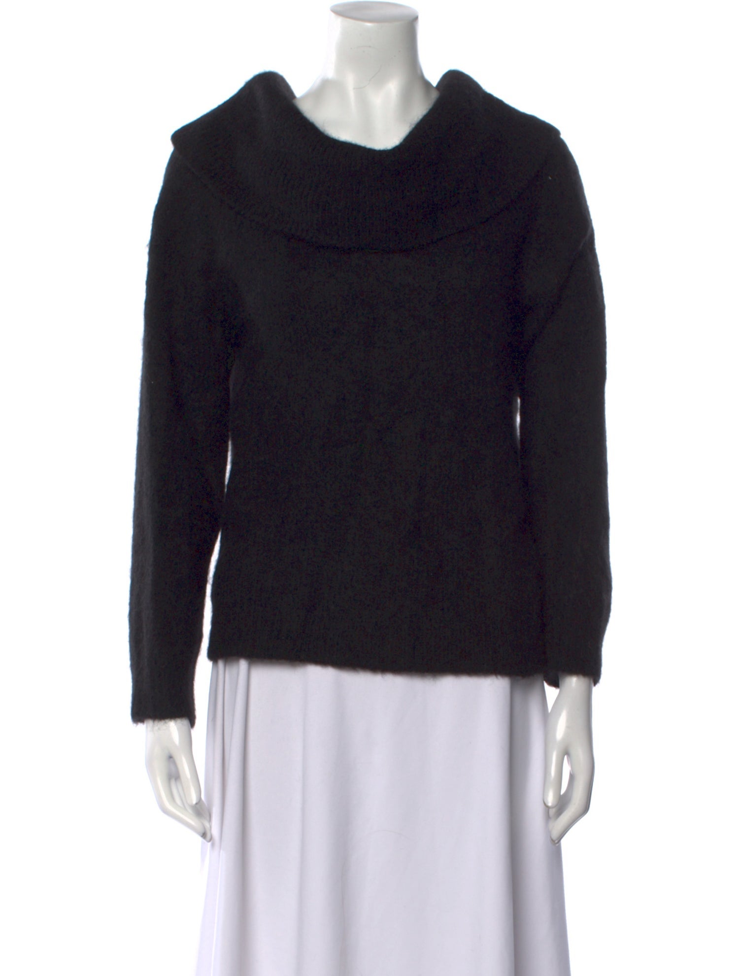 La Maille Sezane Cowl Neck Sweater