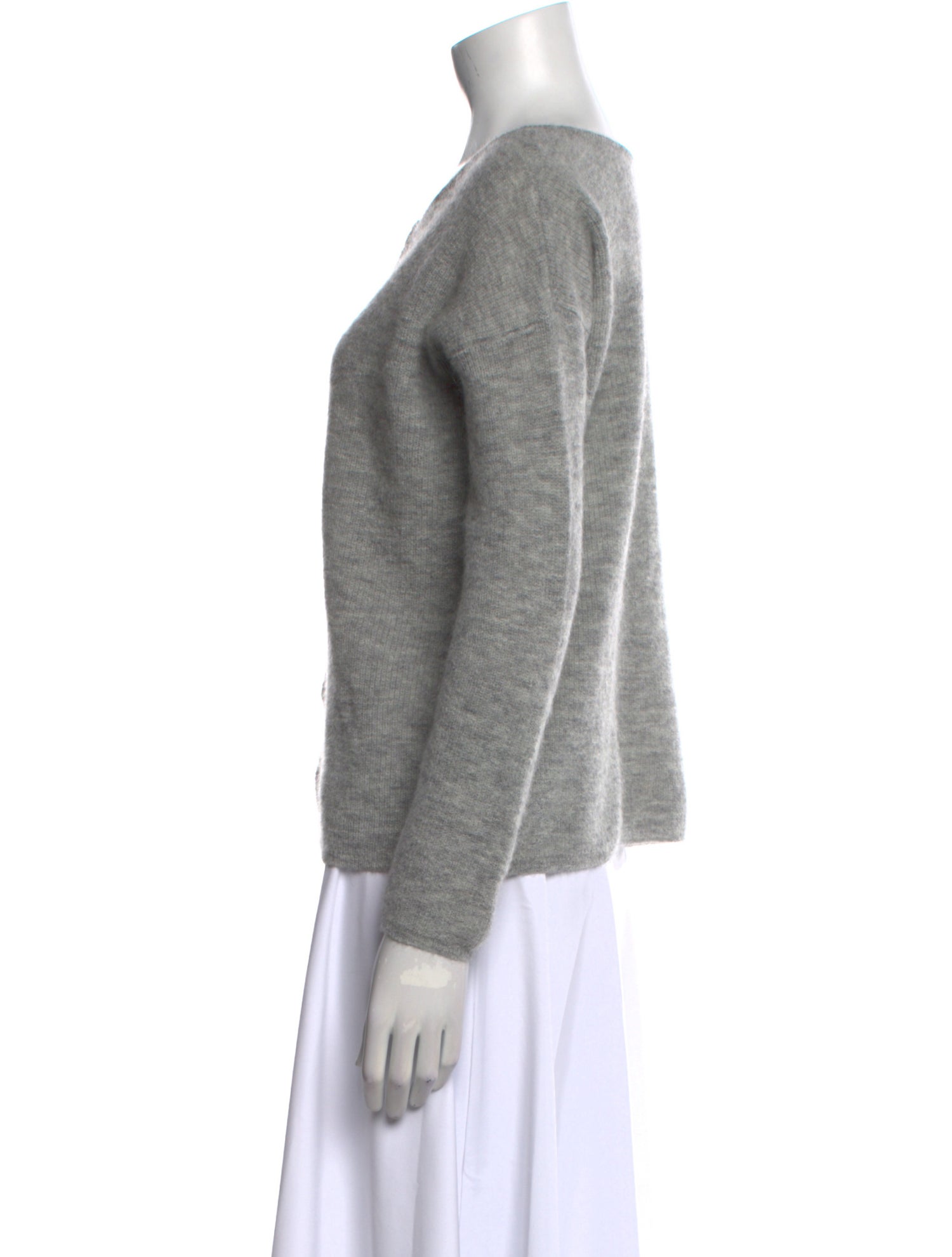 La Maille Sezane Scoop Neck Sweater