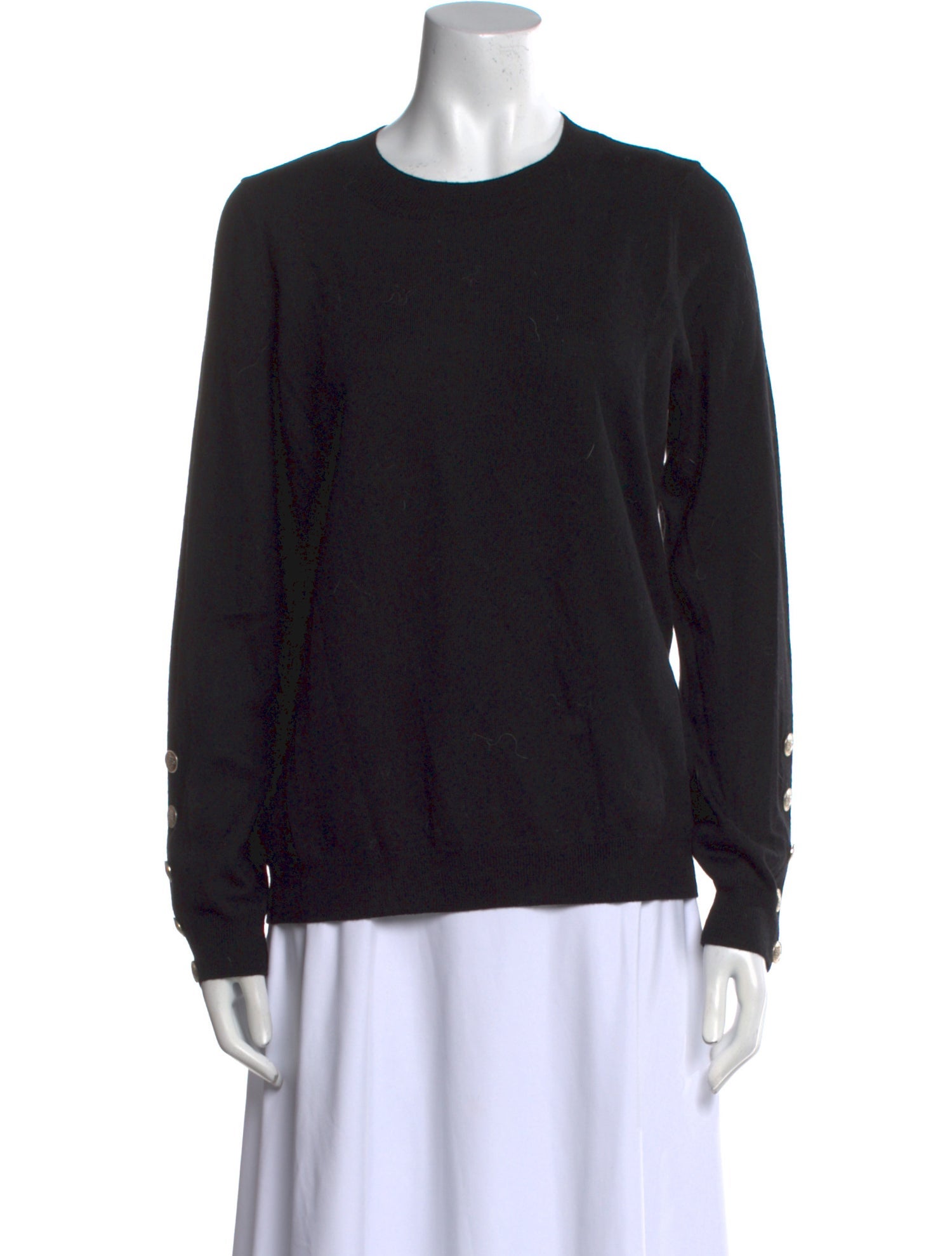 La Maille Sezane Merino Wool Crew Neck Sweater
