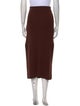 La Maille Sezane Midi Length Skirt