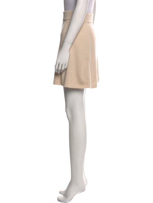 La Maille Sezane Merino Wool Mini Skirt