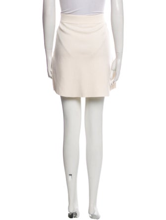 La Maille Sezane Merino Wool Mini Skirt