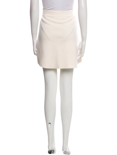 La Maille Sezane Merino Wool Mini Skirt