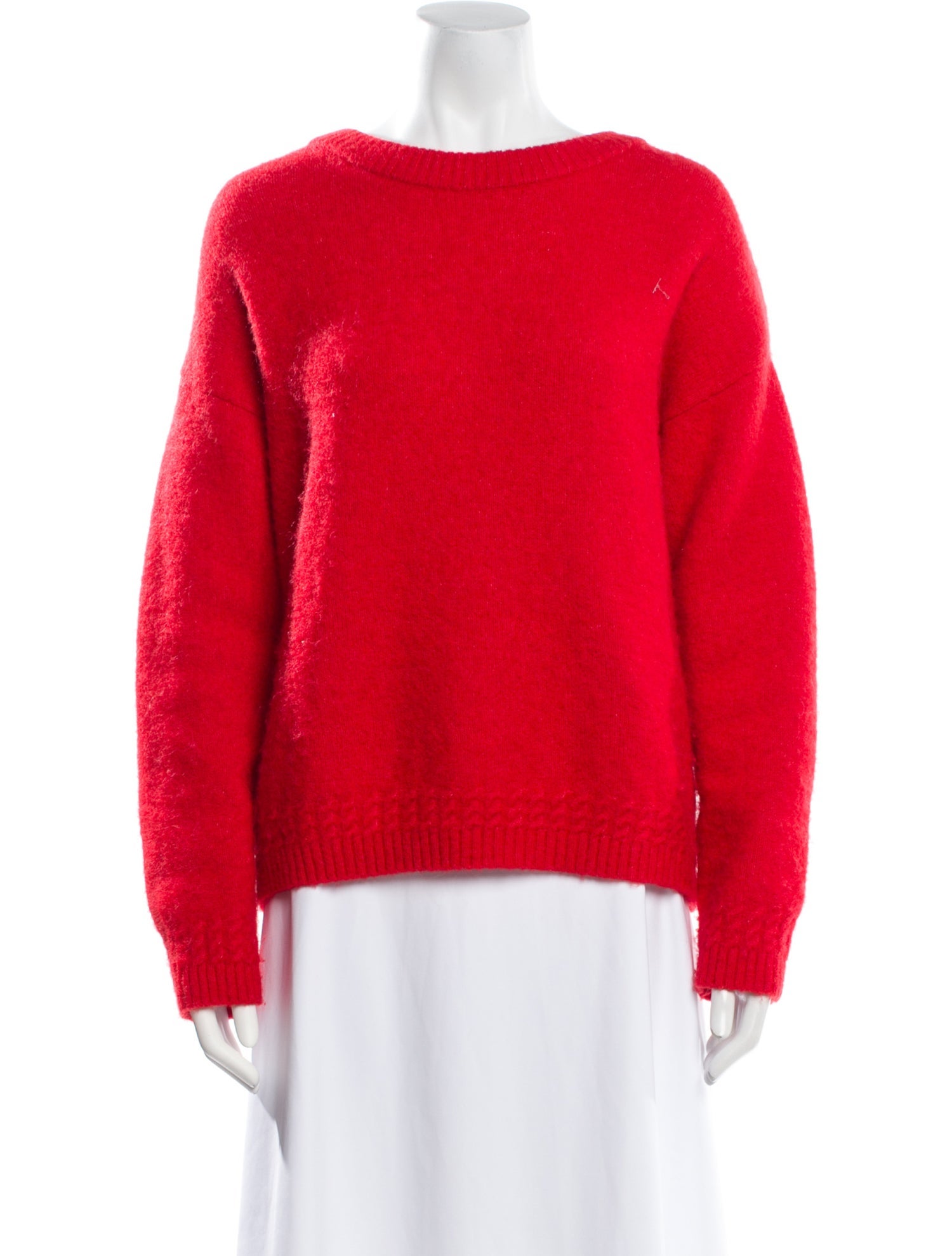 La Maille Sezane Baby Alpaca Bateau Neckline Sweater