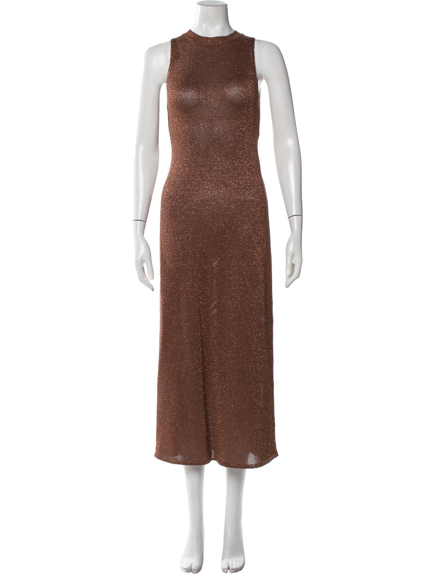 La Maille Sezane Crew Neck Long Dress w/ Tags