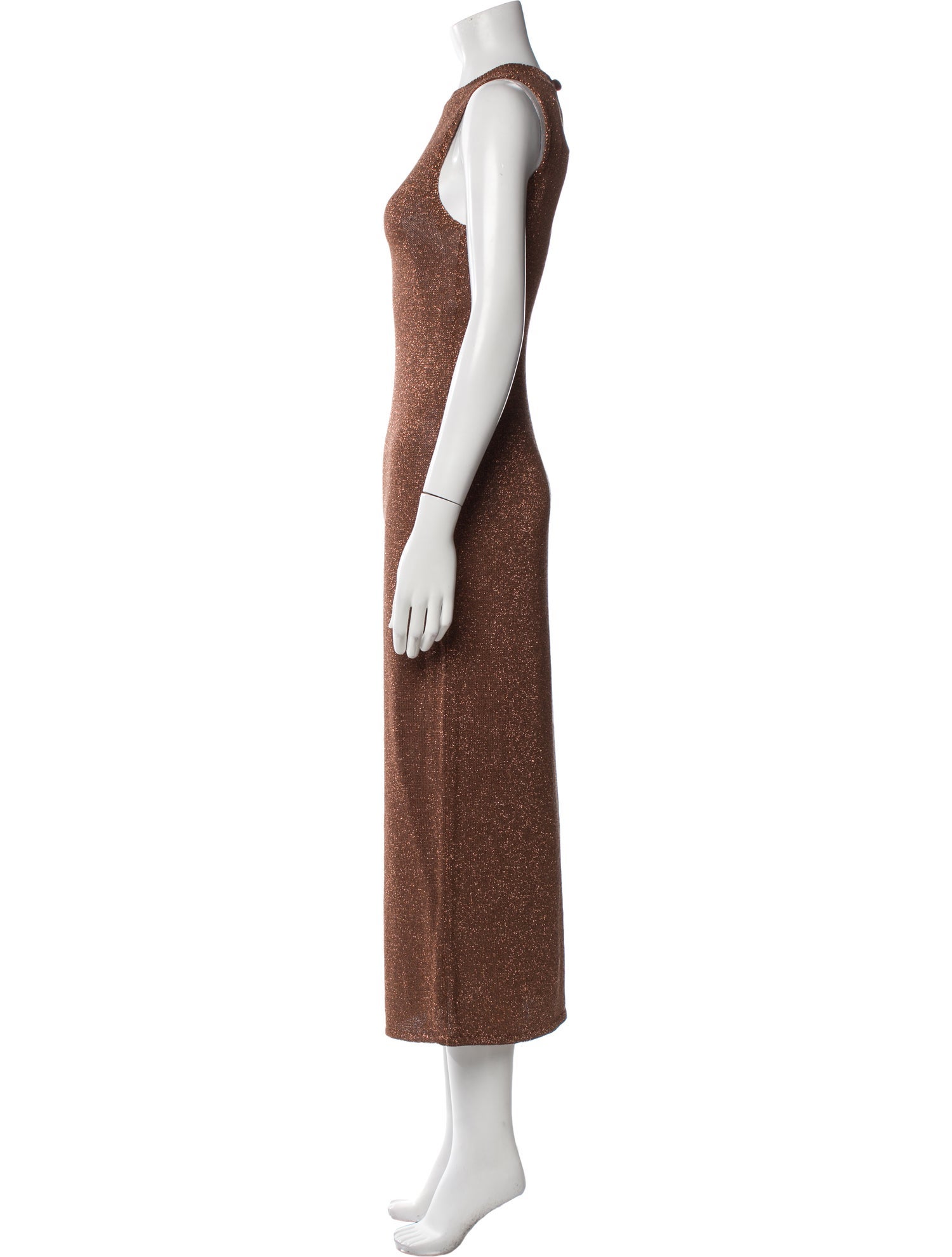 La Maille Sezane Crew Neck Long Dress w/ Tags