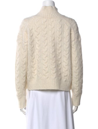 La Maille Sezane Baby Alpaca Turtleneck Sweater