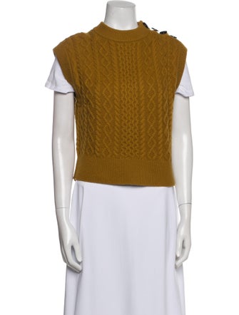 La Maille Sezane Wool Mock Neck Sweater