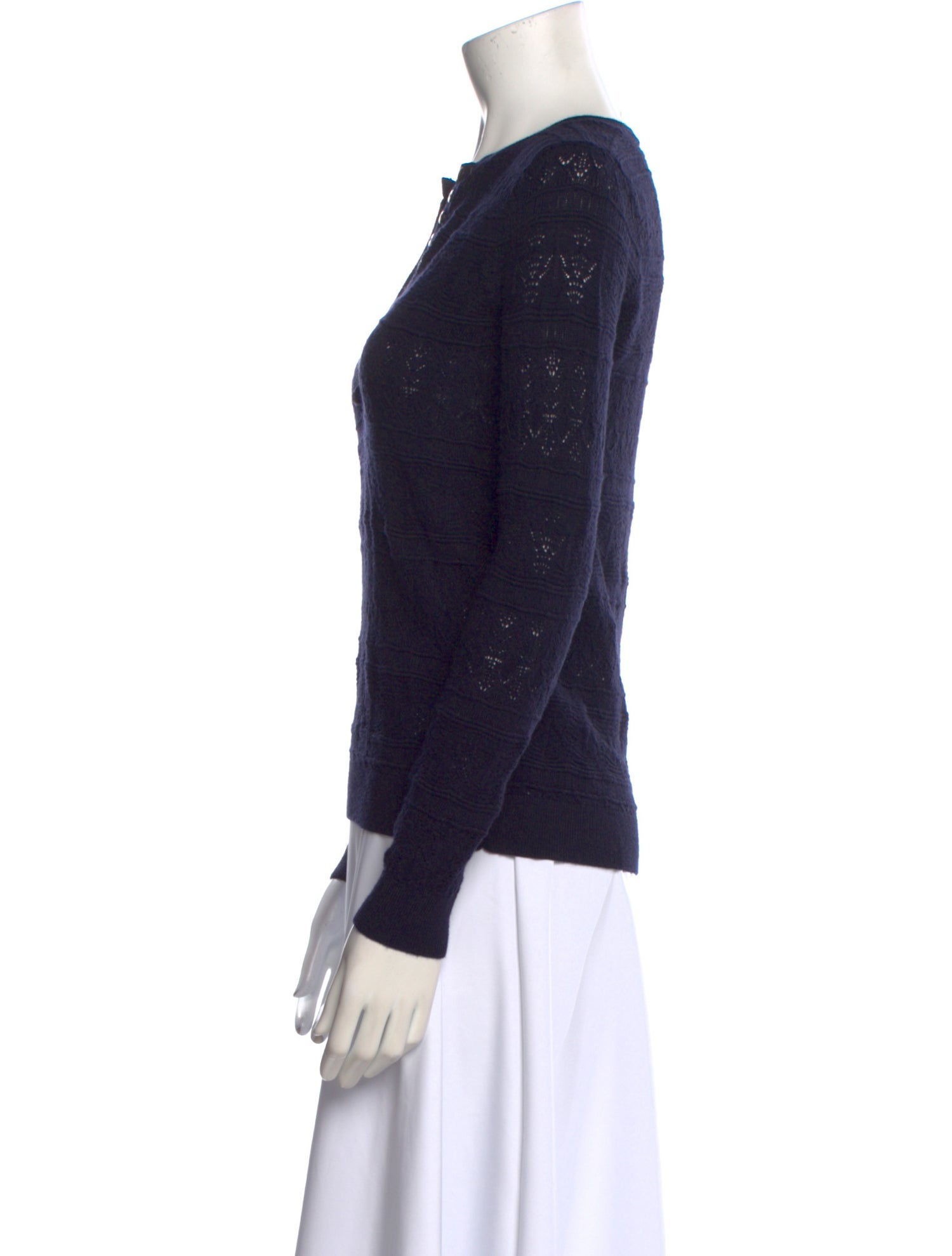 La Maille Sezane Merino Wool V-Neck Sweater
