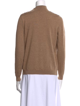 La Maille Sezane Mock Neck Sweater