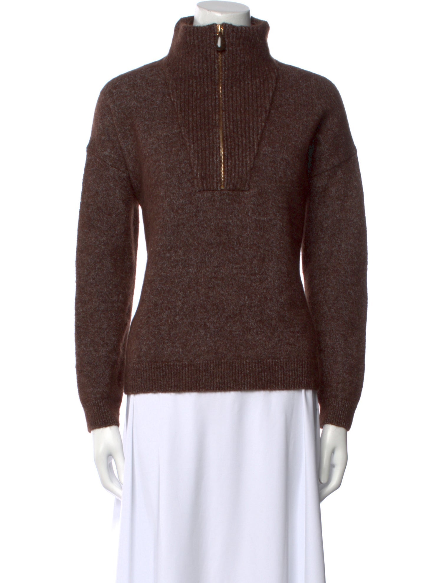 La Maille Sezane Mock Neck Sweater w/ Tags