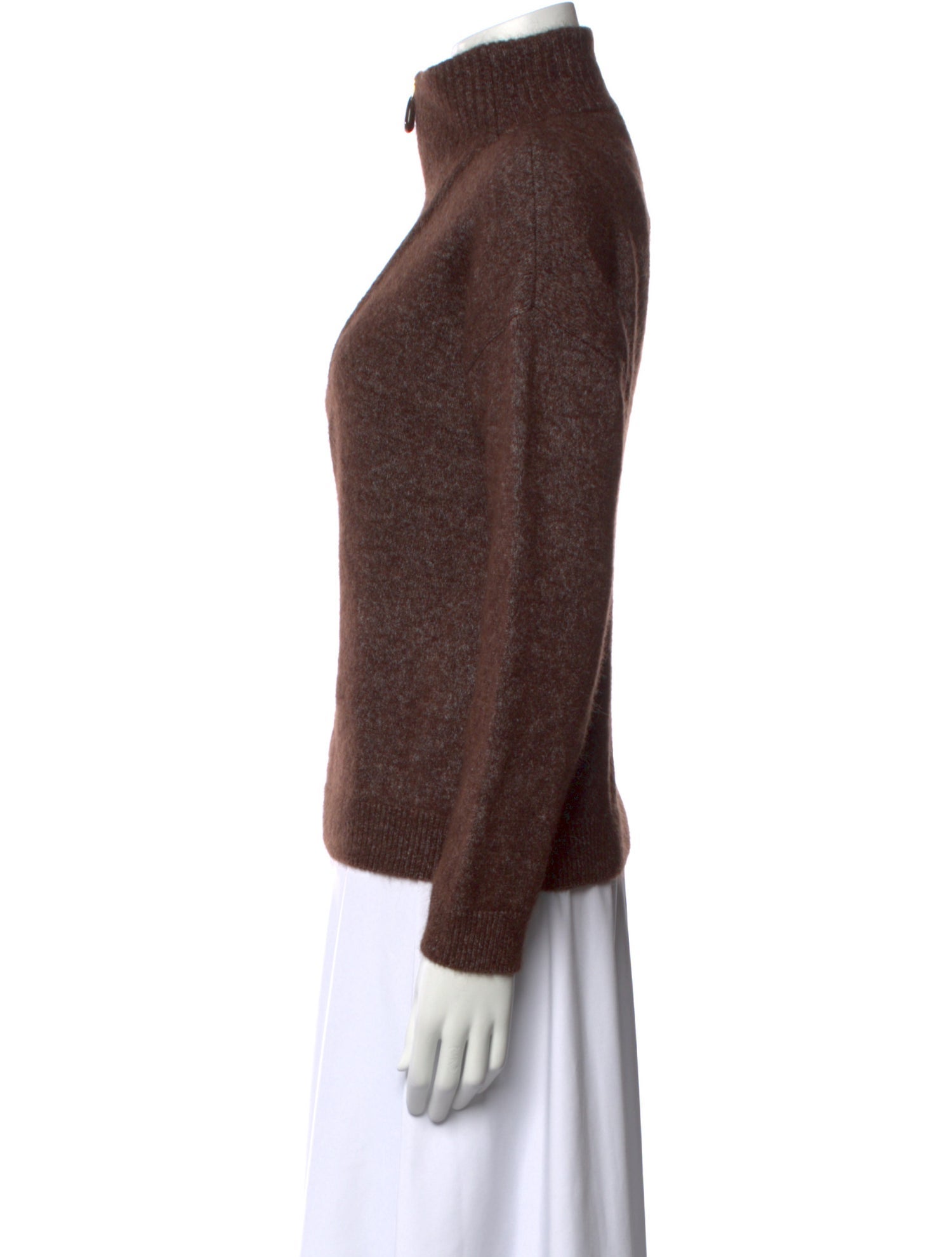 La Maille Sezane Mock Neck Sweater w/ Tags