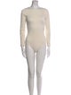 La Maille Sezane Bateau Neckline Long Sleeve Bodysuit