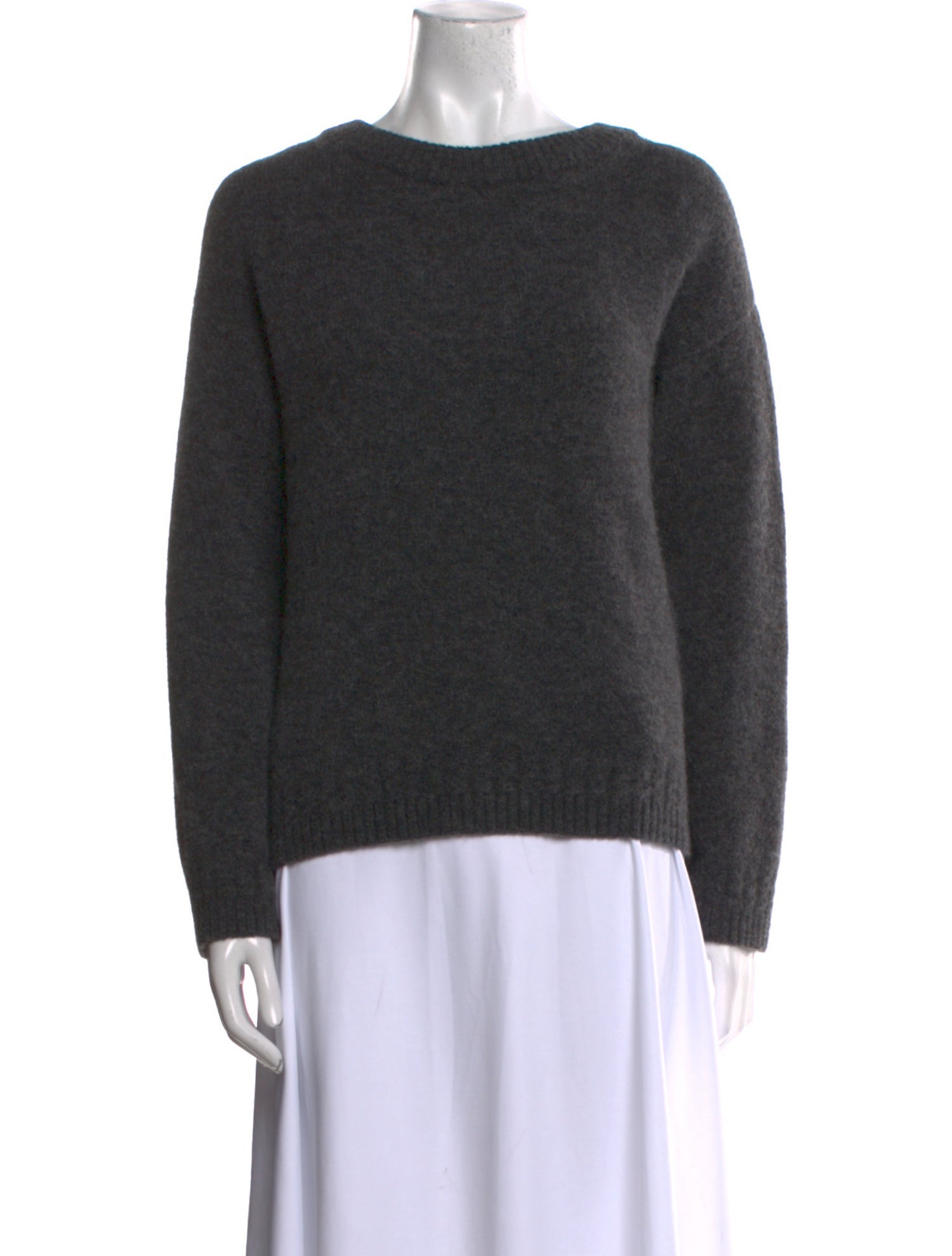 La Maille Sezane Baby Alpaca Scoop Neck Sweater
