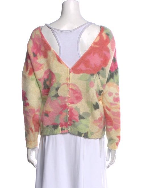 La Maille Sezane Printed Scoop Neck Sweater