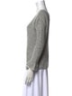La Maille Sezane Kid Mohair V-Neck Sweater