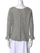 La Maille Sezane Kid Mohair V-Neck Sweater