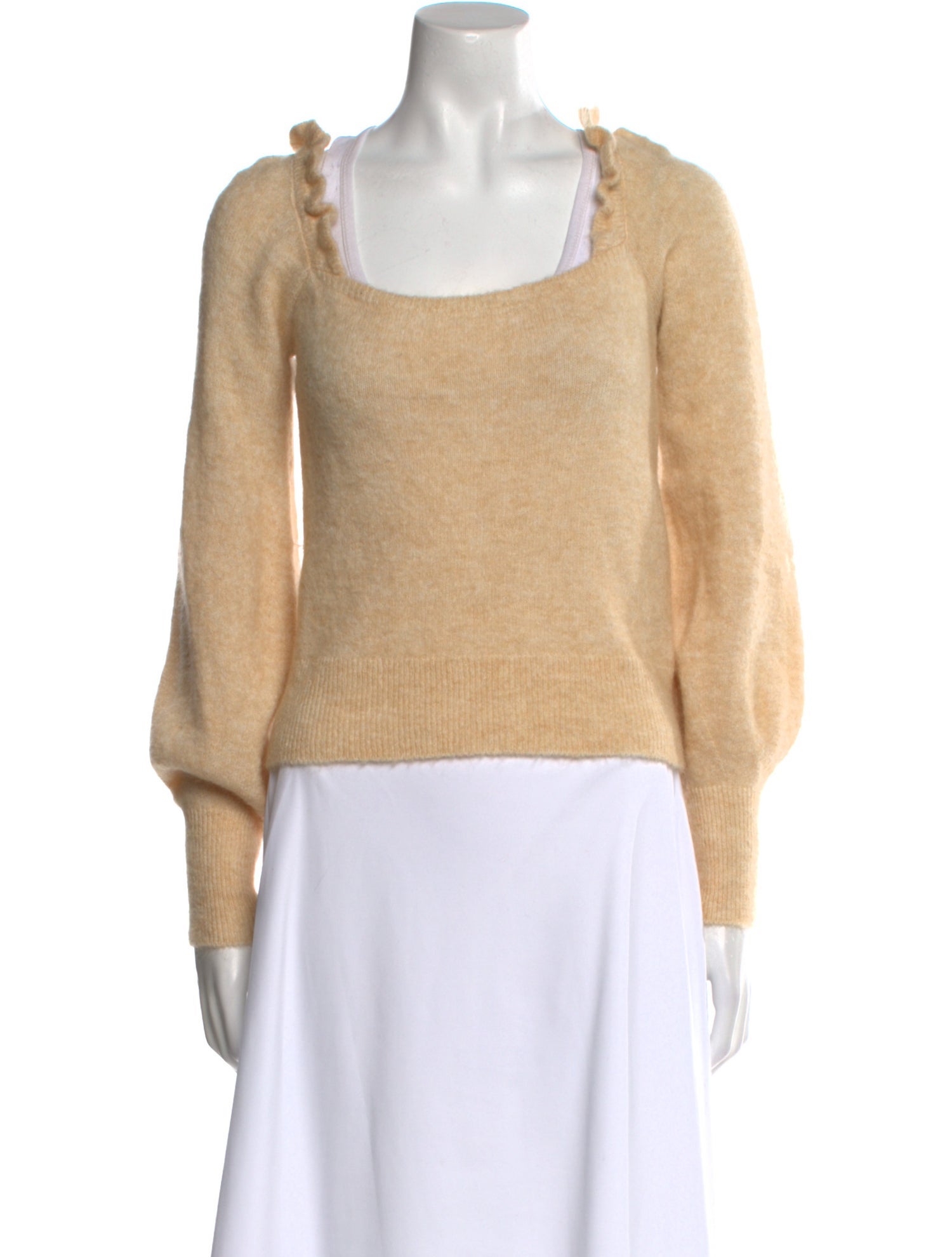 La Maille Sezane Square Neckline Sweater w/ Tags