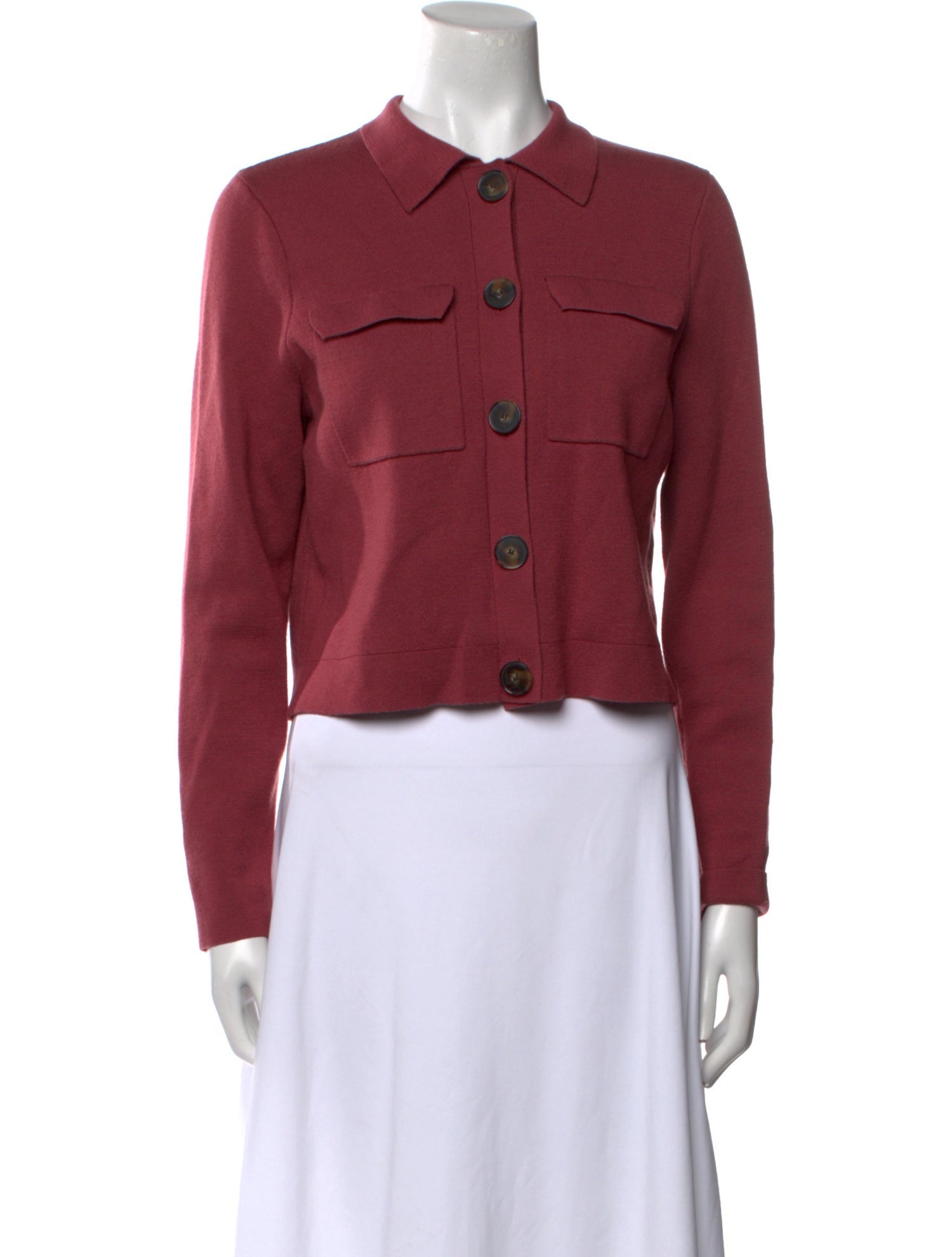 La Maille Sezane Merino Wool Crew Neck Sweater