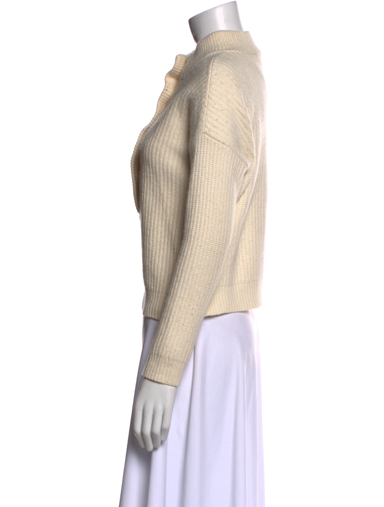 La Maille Sezane Mock Neck Sweater