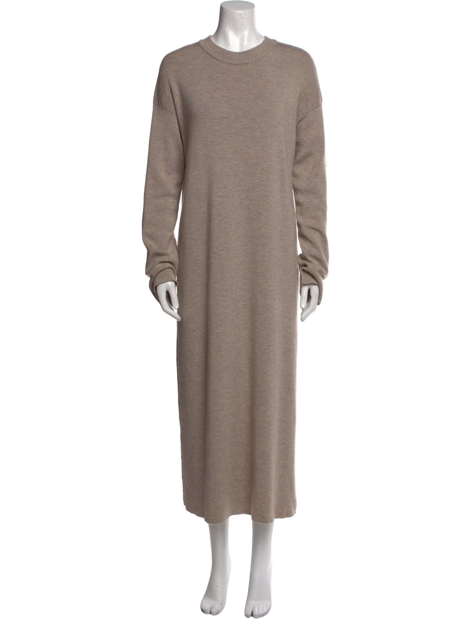 La Maille Sezane Merino Wool Long Dress