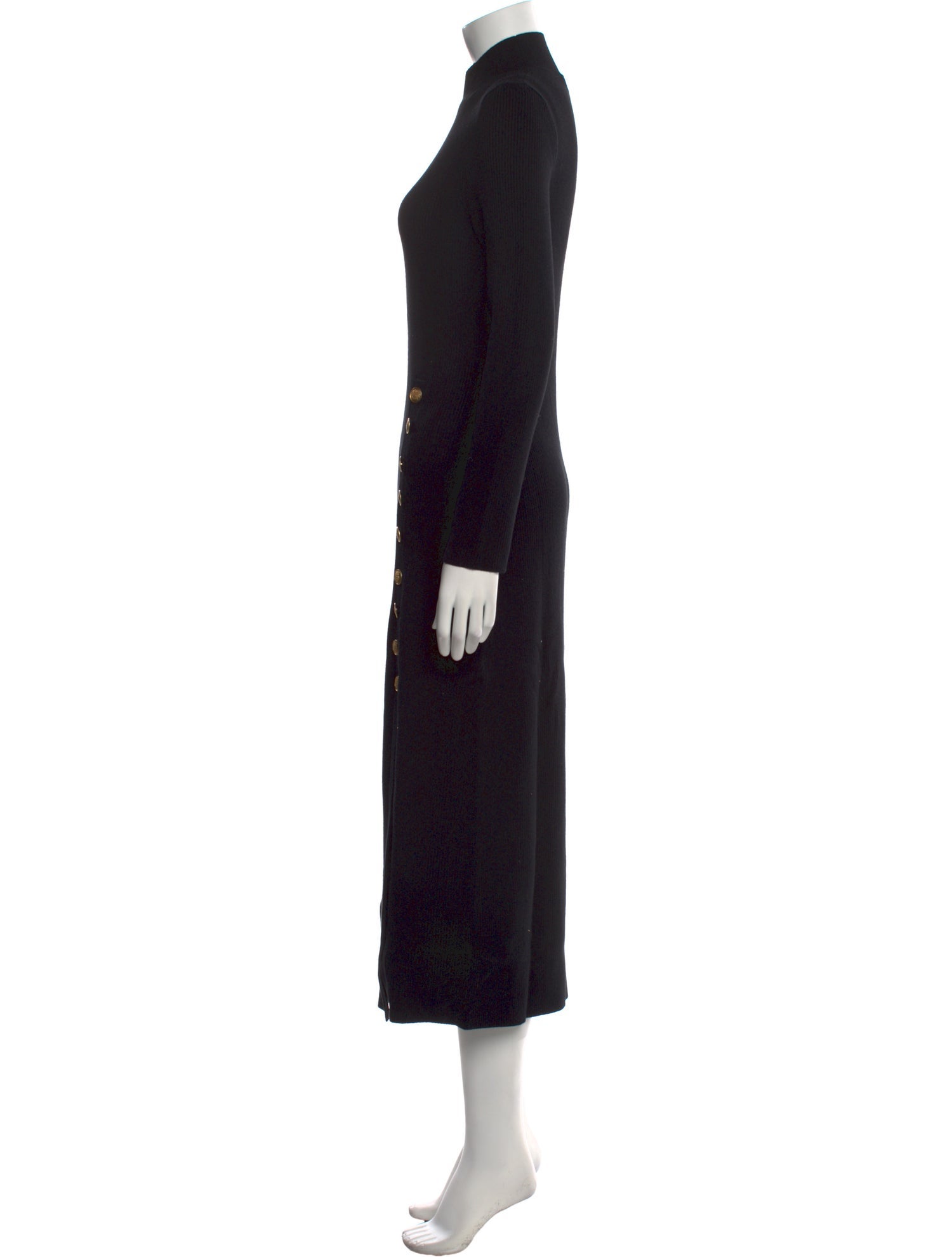La Maille Sezane Mock Neck Long Dress w/ Tags