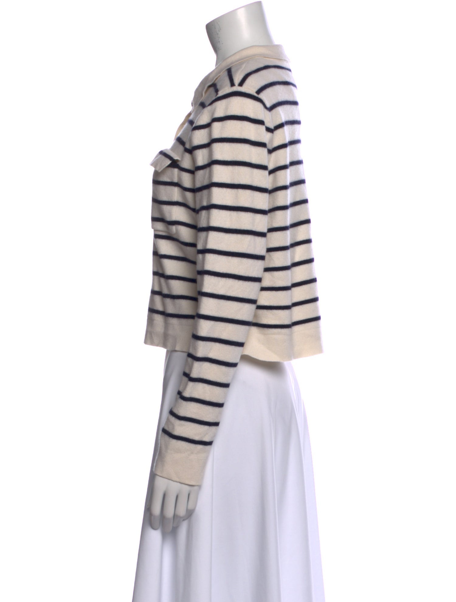 La Maille Sezane Merino Wool Striped Sweater