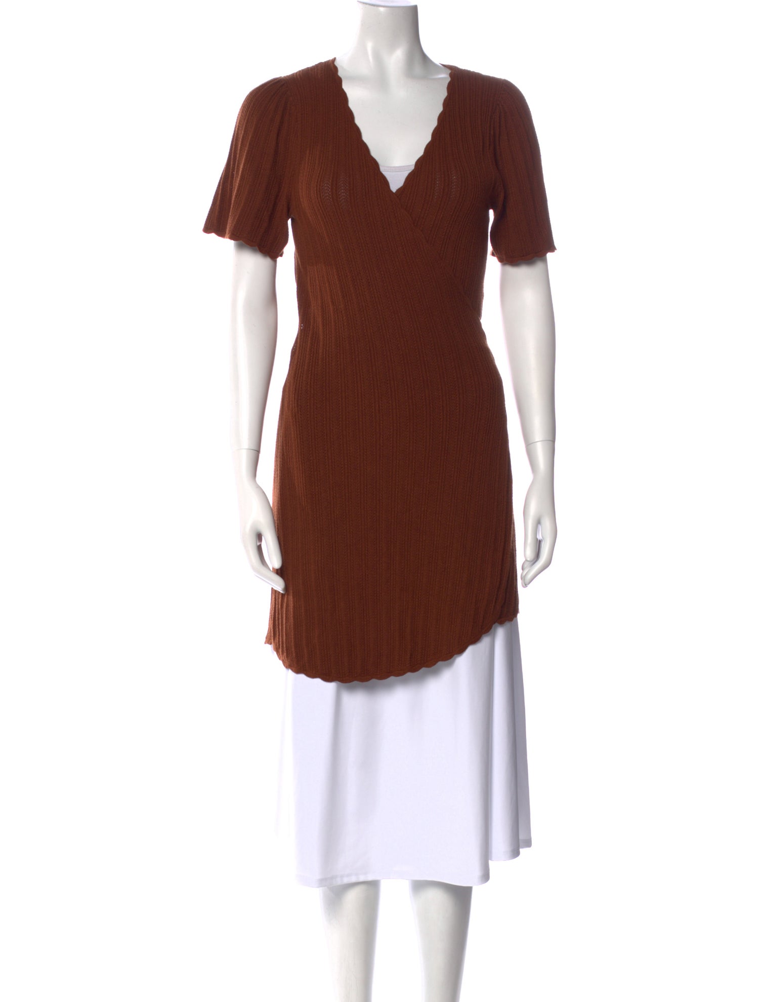 La Maille Sezane V-Neck Sweater