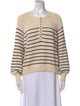 La Maille Sezane Striped Scoop Neck Sweater