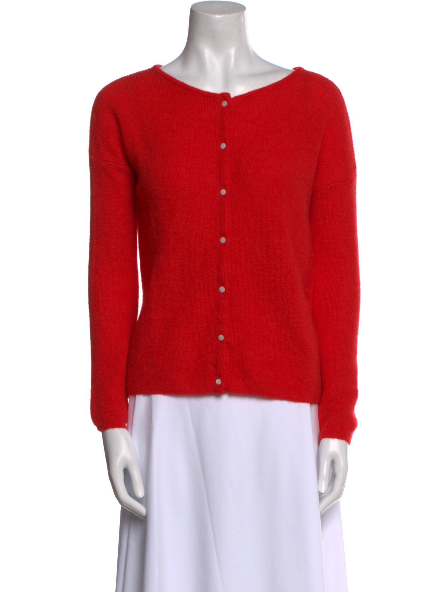 La Maille Sezane Kid Mohair Scoop Neck Sweater