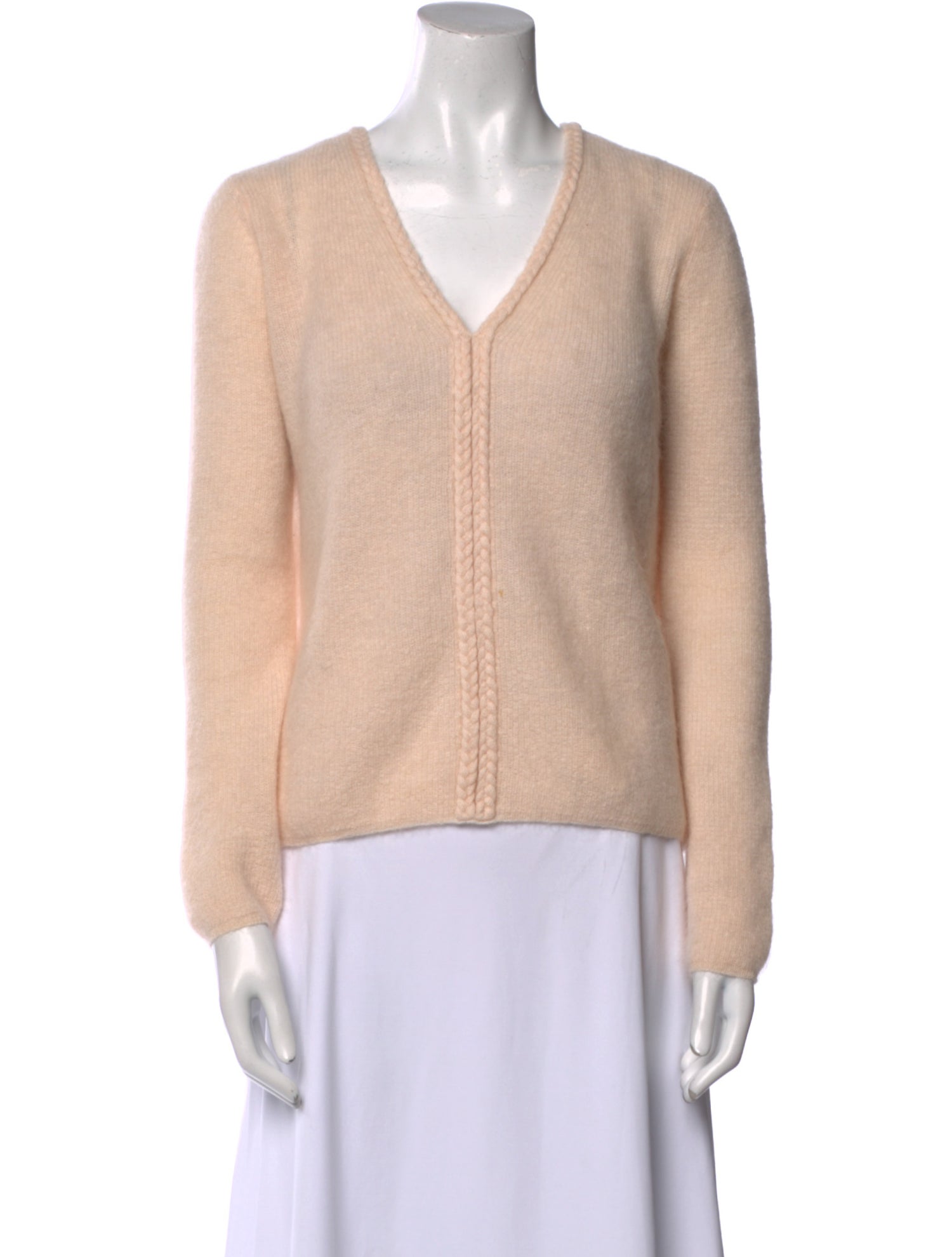 La Maille Sezane V-Neck Sweater