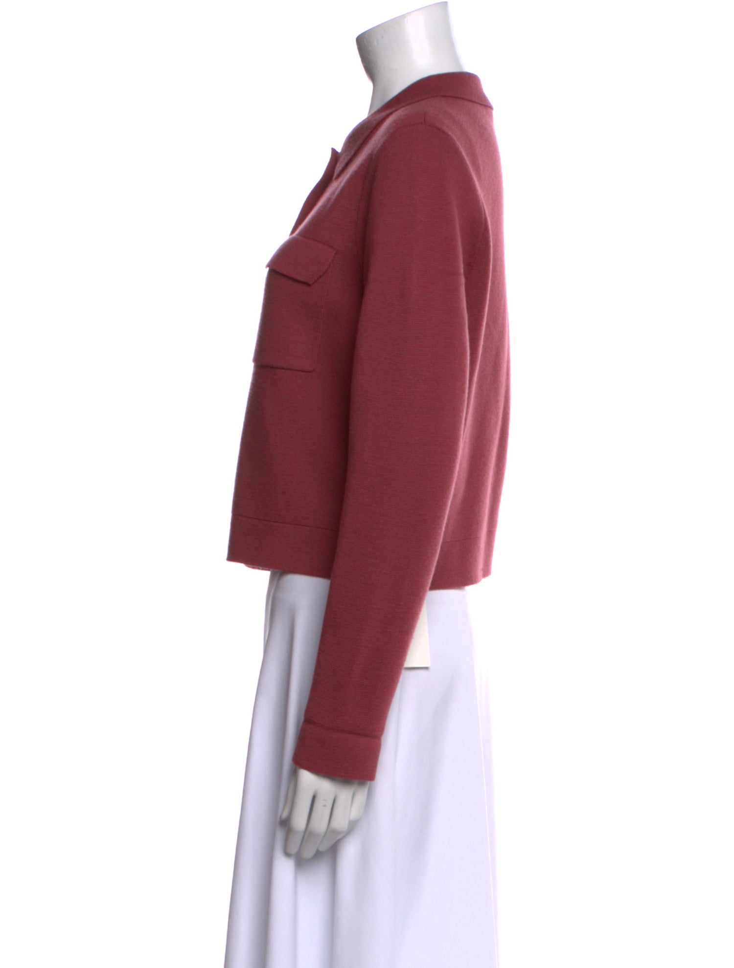 La Maille Sezane Merino Wool Crew Neck Sweater