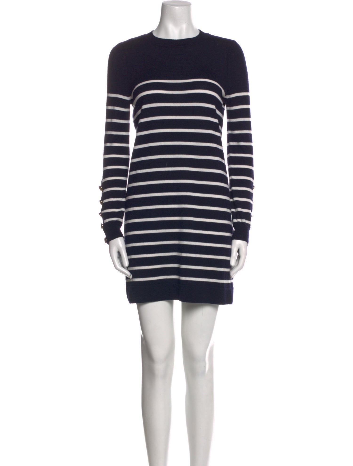 La Maille Sezane Merino Wool Mini Dress