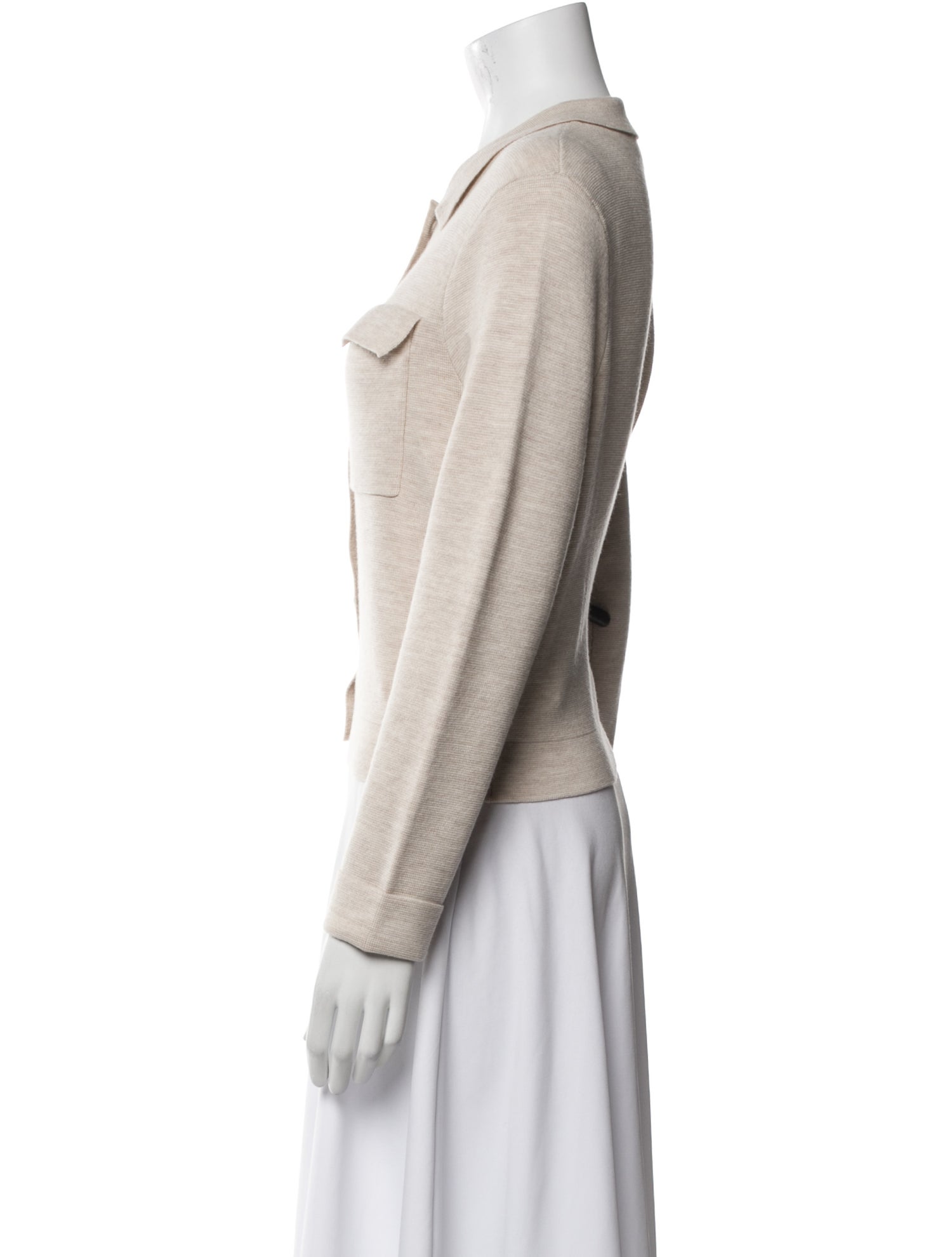 La Maille Sezane Merino Wool Jacket