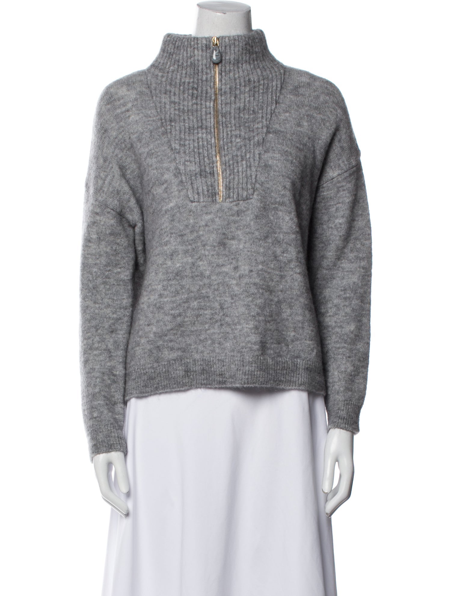 La Maille Sezane Mock Neck Sweater w/ Tags