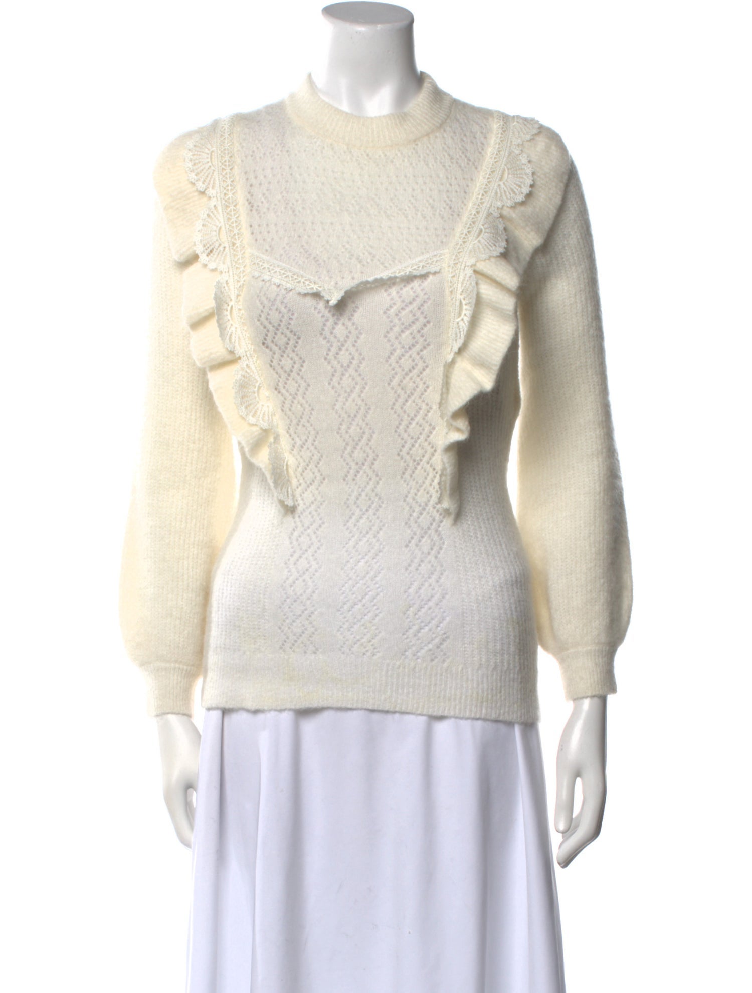 La Maille Sezane Crew Neck Sweater
