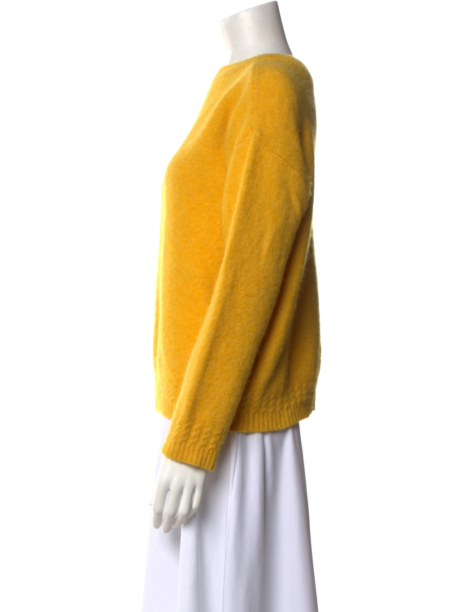 La Maille Sezane Baby Alpaca Crew Neck Sweater