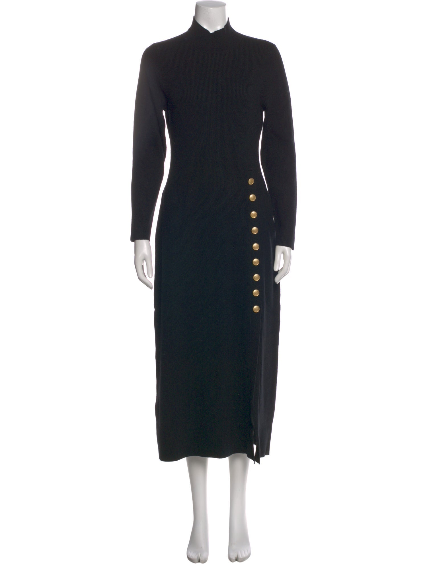 La Maille Sezane Merino Wool Long Dress