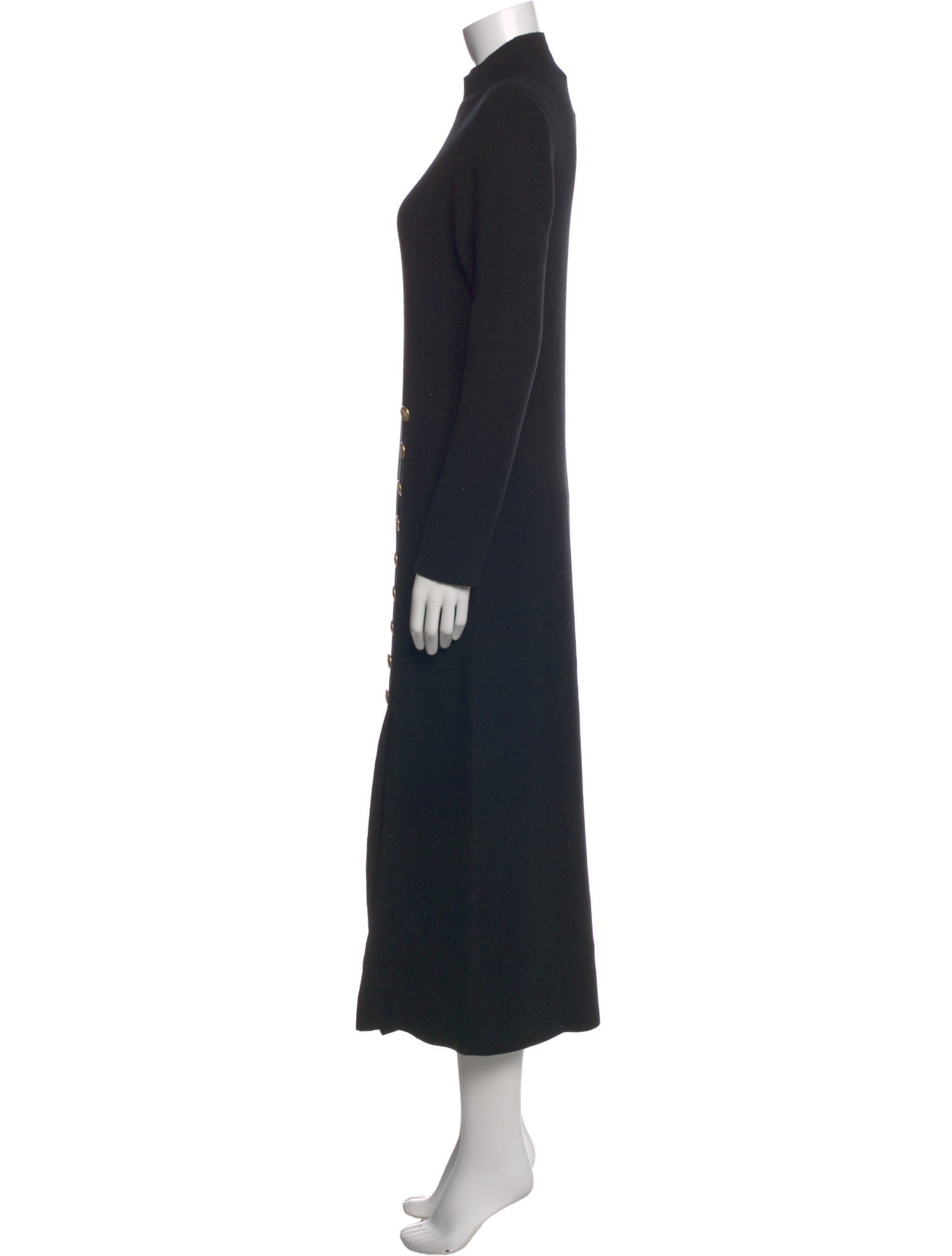 La Maille Sezane Merino Wool Long Dress