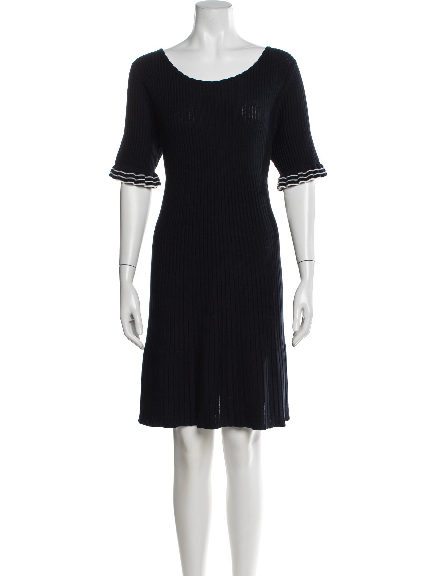 La Maille Sezane Scoop Neck Mini Dress w/ Tags