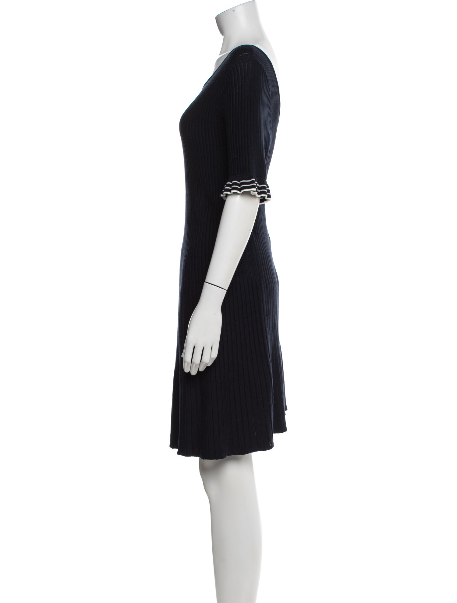 La Maille Sezane Scoop Neck Mini Dress w/ Tags