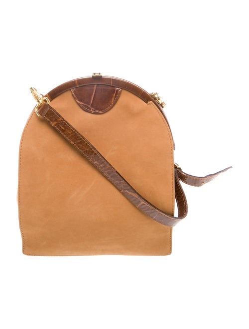Linea Pelle Suede Crossbody Bag