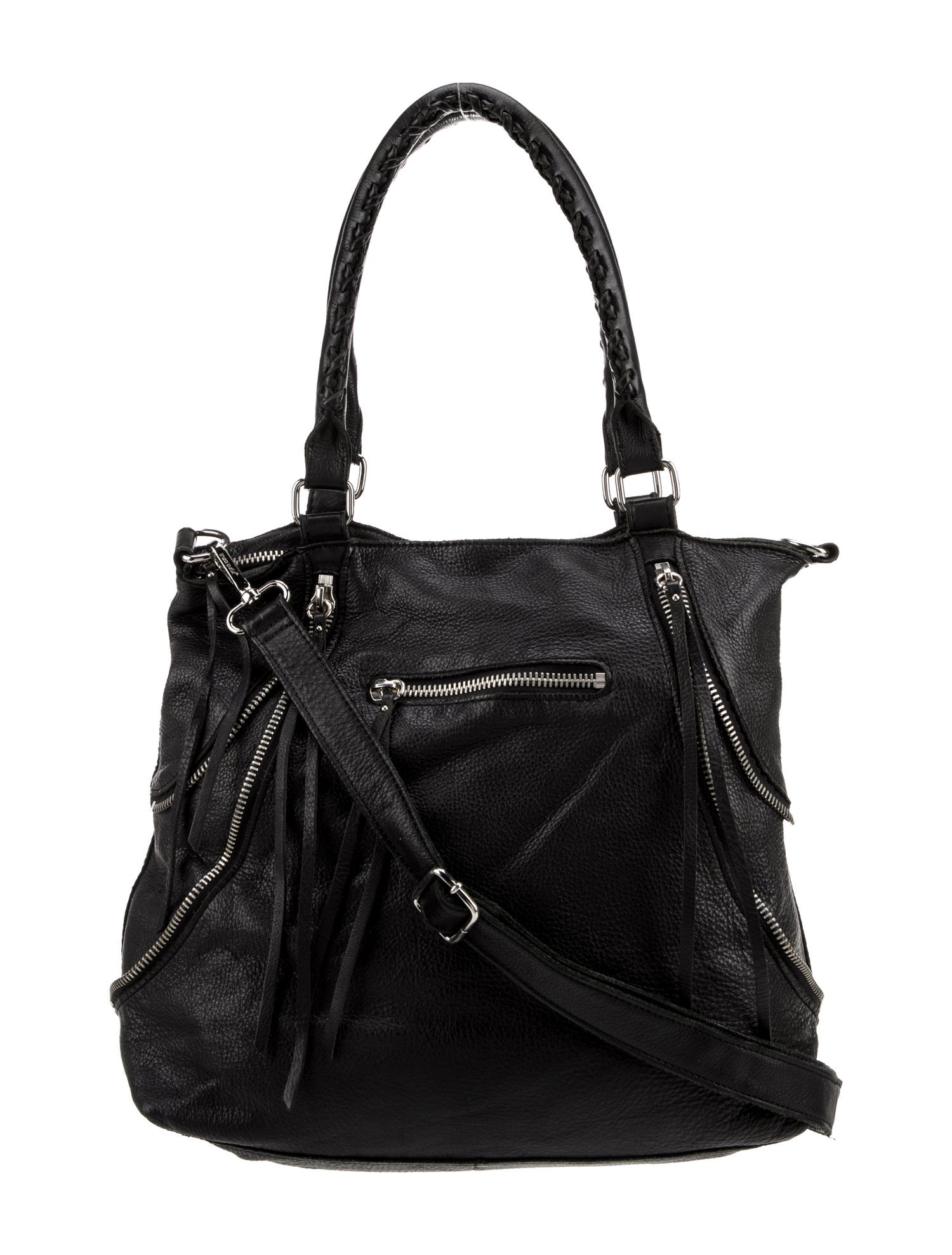 Linea Pelle Leather Top Handle Bag