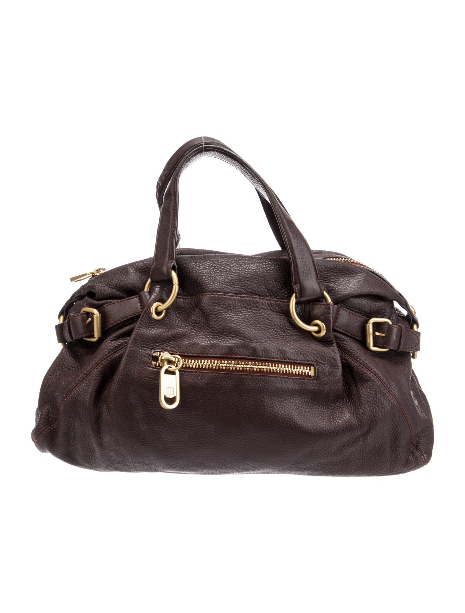 Linea Pelle Leather Top Handle Bag