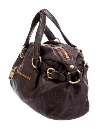 Linea Pelle Leather Top Handle Bag