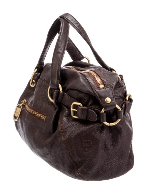 Linea Pelle Leather Top Handle Bag