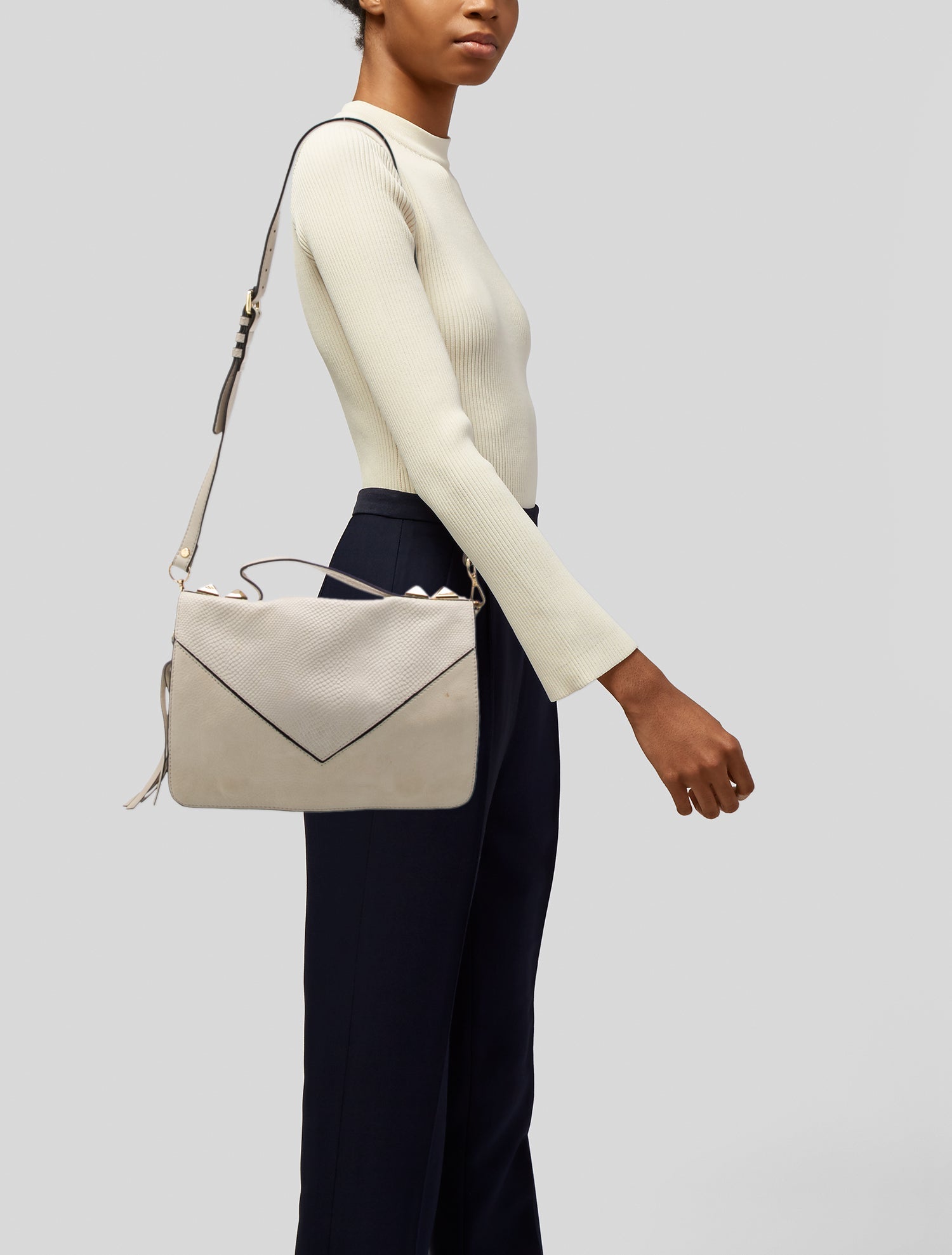 Linea Pelle Leather Shoulder Bag